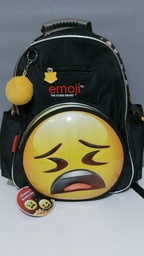 [L14530] MOCHILA 15&quot; CON  MASCARA EMOJI (L14530)