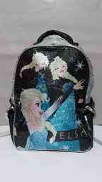 [L17905] MOCHILA 16&quot; FROZEN LENTEJUELAS ESPALDA(L17905)