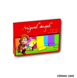 [L1820] BLOCK 5 DIBUJO COLOR MIGUEL ANGEL x24hjs. (L1820)