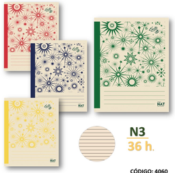 [L4060] CUADERNO A4 LEDESMA CLASSIC CUADRICULADO x84hjs. (L4060)