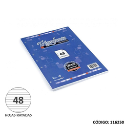 [L116250] REPUESTO OFICIO TRIUNFANTE  N5 RAYADO x 48hj (L116250)