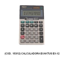 [L153120] CALCULADORA EXAKTUS EX-12 (12d) (L153120)