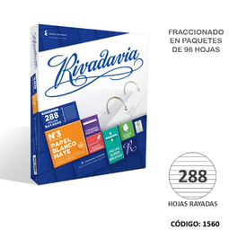 [L1560] REPUESTO N3 RIVADAVIA RAYADO x288hjs.(L1560)