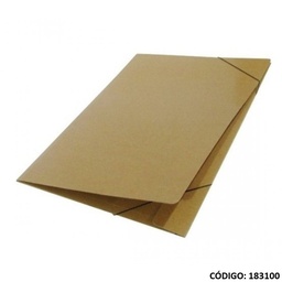 [L183100] CARPETA CON ELASTICO PRESSPAN 35x50 JR (L183100)