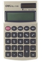 [L18578] CALCULADORA DELI EASY E1120 8 DIG 11.6X7cm (L18578)