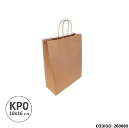 [L260080] BOLSA KRAFT CON MANIJA 10X16cm. KP_0 (L260080)