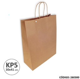 [L260300] BOLSA KRAFT CON MANIJA 30x40cm. KP-5  (L260300)