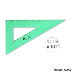 [L34850] ESCUADRA PIZZINI 35cm 60°(L34850)