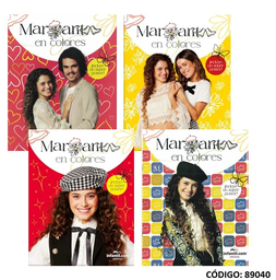 [L89040] LIBROPINTANDO MARGARITA EN COLORES  (L89040)