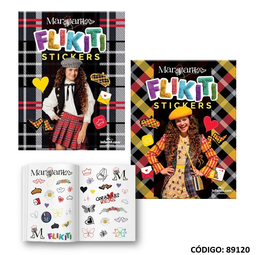 [L89120] LIBRO DIDA MARGARITA FLOKITI STICKERS (L89120)