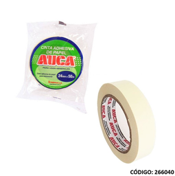 [L266040] CINTA ADHESIVA PAPEL AUCA 24 MM x 50 METROS (L266040)