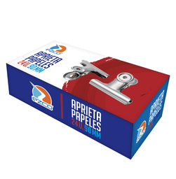 [L136630] APRIETA-PAPEL EZCO NIQUELADO 90 mm (L136630)
