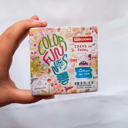 [L160010] TACO PAPEL COLOR 9X9CM X400HJS (L160010)