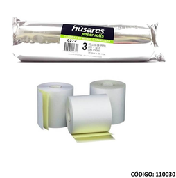 [L110030] ROLLOS QUIMICOS DUPLICADO 76x26m x3u ECO HUSARES (L110030)