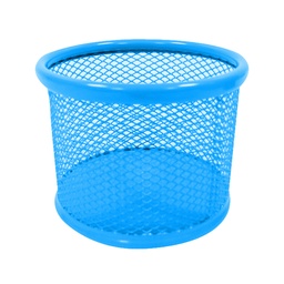 [S2540] PORTACLIPS TALBOT REDONDO METAL AZUL (S2540)