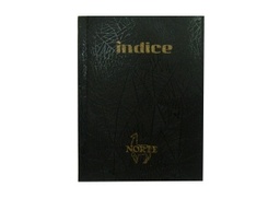[L9010] CUADERNO INDICE TAPA BLANDA NORTE x30hjs. (L9010)