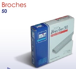 [L137250] BROCHES PARA MAQUINA MIT Nº 50 x 2000 U. (L137250)