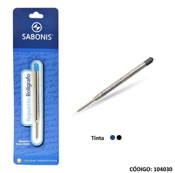 TANQUE TIPO PARKER METAL BLISTER x1 (L104030)