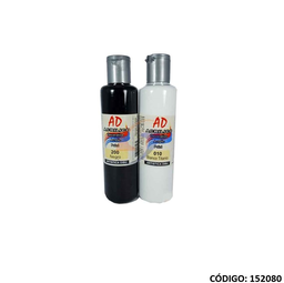 [L152080/200] PINTURA ACRILICA AD 120ml NEGRO (L152080/200)