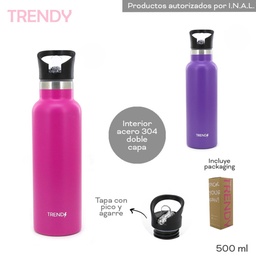 [R21811] BOTELLA TRENDY 500ML (R21811)