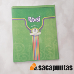 [L116580] CUADERNO POTOSI TAPA BLANDA LISO x 48hjs. (L116580)