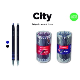 BOLIGRAFO RETRACTIL MICRO CITY (L176710)