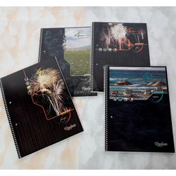 [L1840] CUADERNO A4 CON ESPIRAL x 80hjs. CUADRICULADO (L1840)