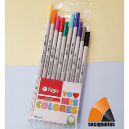 [L35110] FIBRA FILGO ULTRA FINA 038 X10un. (L35110)