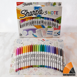 [L51069] MARCADOR SHARPIE SNOTE CREATIVE  X24 COLORES (L51069)