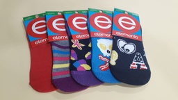 [R800001-S] MEDIA ELEMENTO JUVENIL SOQUETE TALLE 4 Y5. (R800001-S)