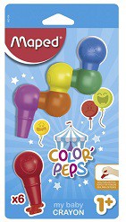[L17963] CERAS MAPED BABY X6  COLORES (L17963)