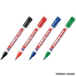 FIBRA ULTRA FINA EDDING 404 PERMANENTE RECARGABLE (L191650)