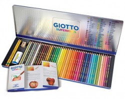 [L20012] LAPIZ COLOR GIOTTO LATA X50 COLORES SUPERMINA (L20012)