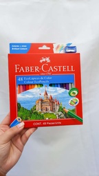 [L52220] LAPIZ DE COLOR FABER CASTELL LARGOS x48 (L52220)