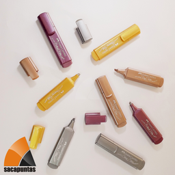 RESALTADOR FABER CASTELL METAL (L20654)