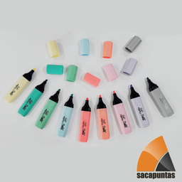 RESALTADOR TRABI CHATO PASTEL (L19529)