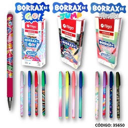 [L35650] LAPICERA ROLLER FILGO GEL BORRAX BORRABLE 0.7 AZUL (L35650)