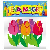 [L15431] APLIQUE GOMA EVA FLORES (L15431)