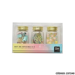 [L237240] SET DE OFICINA PPR PASTEL (L237240)