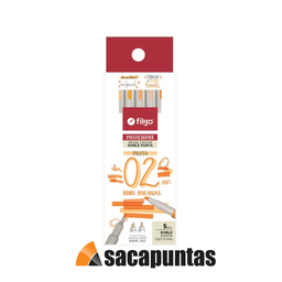 [L34741] RESALTADOR FILGO CREATIVO MULTILIGHTER NARANJA X5 (L34741)