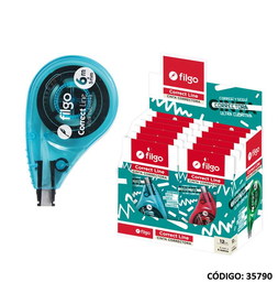 [L35790] CORRECTOR CINTA FILGO LINE 506 6mt. (L35790)