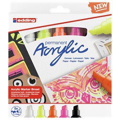 [L222101] MARCADOR EDDING ACRILICO E-5000 NEON (L222101)