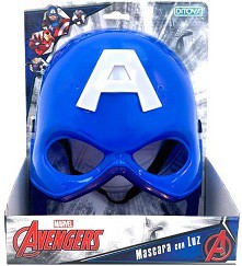 [J23200] MASCARA AVENGERS CAPITAN AMERICA CON LUZ (J23200)
