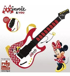 [J5251] GUITARRA MINNIE MOUSE CON MICRO-CASCO (J5251)