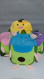 [L2425300] MOCHILA 14&quot;  LSD ZOO KIDS PELUCHE JARDIN ESPALDA (2425300)