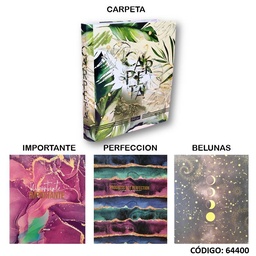 [L64400] CARPETA 2A A4 CARTONE PUNTO CERO FANTASIA (L64400)