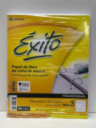 [L49300] REPUESTO N3 EXITO ECOLOGICO RAYADO x 96hjs.(L49300)