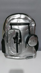 [L24283] MOCHILA 16&quot; CRESKO URBANA PLATA ESPALDA (L24283)
