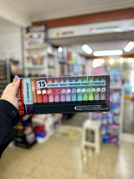 [S5062] RESALTADOR STABILO BOSS PASTEL DESKSET X15 COLORES (S5062)