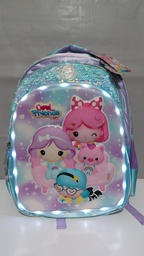 [L24340] MOCHILA 18&quot; FOOTY FRIENDS CON LUZ ESPALDA(L24340)